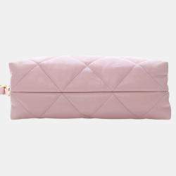 Pre Owned حقيبة تسوق شانيل فونكي تاون جلد بقري مبطن وردي متوسطة