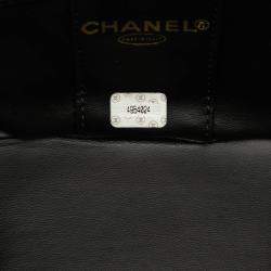 Pre Owned Chanel Black CC Caviar Vanity Bag