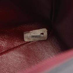 Pre Owned Chanel Matelasse Diana Flap Shoulder Bag In Lambskin Leather Black