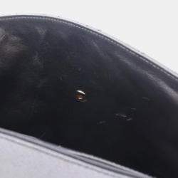 Pre Owned Chanel Matelasse Handbag In Grained Calfskin Leather Black