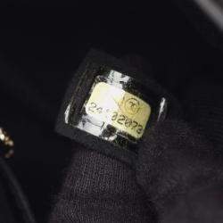 Pre Owned Chanel Neo Executive Tote Bag Leather Navy And Black