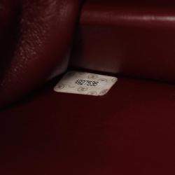 Pre Owned Chanel Matelasse Single Flap Shoulder Bag In Lambskin Leather Black