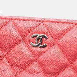 مملوكة مسبقًا Chanel Matelasse Shoulder Bag In Grained Calfskin Leather Pink