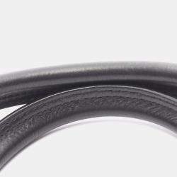 Pre Owned Chanel Paris-New York Line Tote Bag Nylon And Leather Black