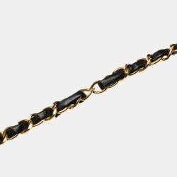 Pre Owned Chanel Matelasse Coco Mark Full Flap Push Lock Chain Shoulder Bag In Black Lambskin