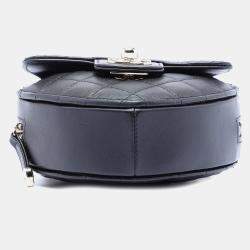 Pre Owned Chanel Black Mini Lambskin CC in Love Heart Crossbody