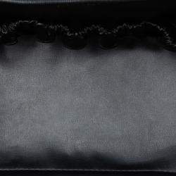 مملوكة مسبقًا Chanel Black CC Caviar Vanity Box Case