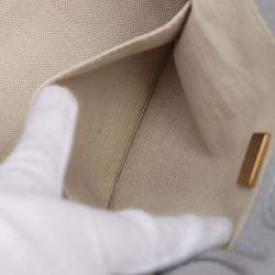 Pre Owned Chanel Small Canvas Deauville Tote