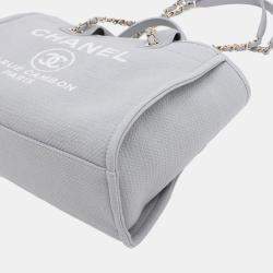 Pre Owned Chanel Small Canvas Deauville Tote