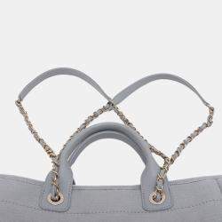 Pre Owned Chanel Small Canvas Deauville Tote