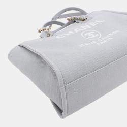 Pre Owned Chanel Small Canvas Deauville Tote