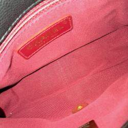 Pre Owned Chanel Black Leather Caviar Double Chain Crossbody Bag