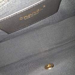 Pre Owned Chanel Black Leather Flap Chain Shoulder Bag