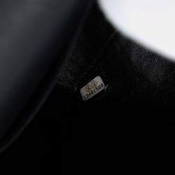 Pre Owned Chanel Black Medium Classic Caviar Double Flap