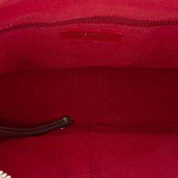 Pre Owned Chanel Purple Medium Iridescent Calfskin Gabrielle Crossbody