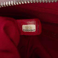 Pre Owned Chanel Purple Medium Iridescent Calfskin Gabrielle Crossbody