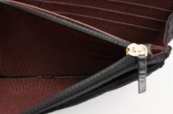 Pre Owned Chanel Paris-Hamburg Runway Black Quilted Fabric Wallet On Chain