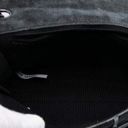 Pre Owned Chanel Identification Suede Patchwork Reissue 2.55 Flap