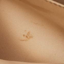 Pre Owned Chanel GST Beige Quilted Caviar Leather Grand Shopping Tote