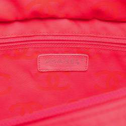 Pre Owned Chanel Blue Tweed Cambon Ligne Tote