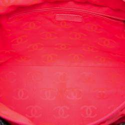 Pre Owned Chanel Blue Tweed Cambon Ligne Tote