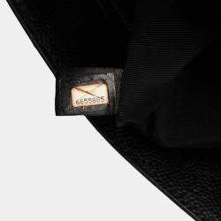 Pre Owned Chanel Black Caviar Medallion Tote