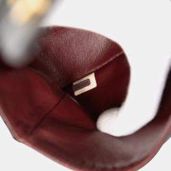 Pre Owned Chanel Black Medium Classic Lambskin Double Flap