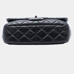 Pre Owned Chanel Black Paris Dallas Small Quilted Calfskin Flap