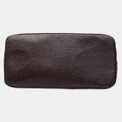 Pre Owned Chanel Brown Caviar Medallion Tote