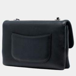 Pre Owned Chanel Black Medium Lambskin Trendy CC Flap