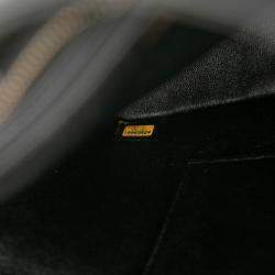 Pre Owned Chanel Black Caviar Medallion Tote