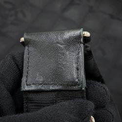 Pre Owned Chanel New Travel Messenger Bag Black Nylon