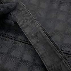 Pre Owned Chanel New Travel Messenger Bag Black Nylon