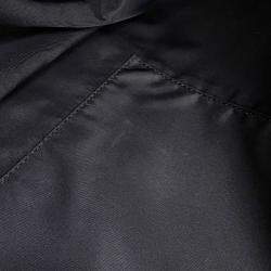 Pre Owned Chanel New Travel Messenger Bag Black Nylon