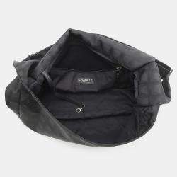 Pre Owned Chanel New Travel Messenger Bag Black Nylon