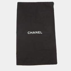 Pre Owned Chanel New Travel Messenger Bag Black Nylon