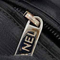 Pre Owned Chanel New Travel Messenger Bag Black Nylon