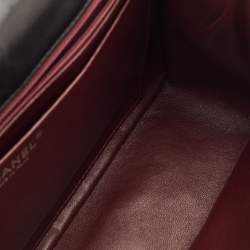 Pre Owned Chanel Classic Jumbo Black Quilted Leather Single Flap Bag