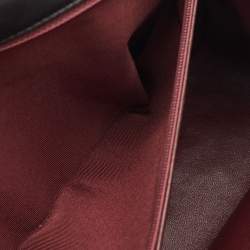 Pre Owned Chanel Classic Jumbo Black Quilted Leather Single Flap Bag