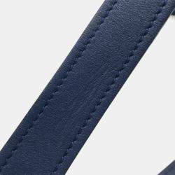 مملوكة مسبقًا Chanel Tweed Print Coco Mark Chain Shoulder Backpack Nylon Blue Pink