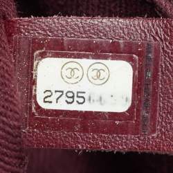 مملوكة مسبقًا حقيبة شانيل ميني كوكو جلد كافيار أزرق متقزح مبطن بيد علوية