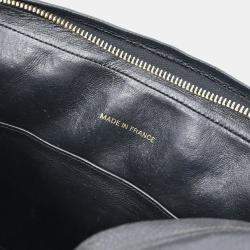 مملوكة مسبقًا Chanel Black Calfskin Camera Bag Large