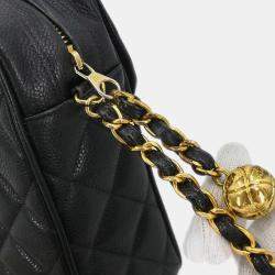 مملوكة مسبقًا Chanel Black Calfskin Camera Bag Large