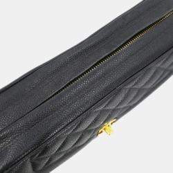 مملوكة مسبقًا Chanel Black Calfskin Camera Bag Large
