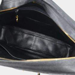 مملوكة مسبقًا Chanel Black Calfskin Camera Bag Large
