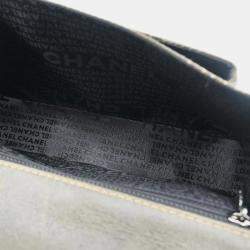 Pre Owned Chanel Green Lambskin Handbag