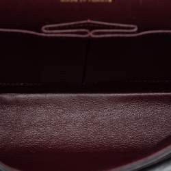 Pre Owned Chanel Black Medium Classic Lambskin Double Flap