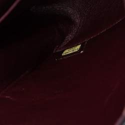 Pre Owned Chanel Black Medium Classic Lambskin Double Flap