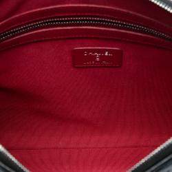 مملوكة مسبقًا Chanel Blue Medium Aged Calfskin Gabrielle O Case Clutch