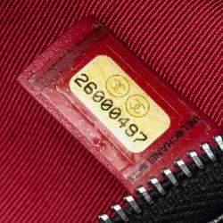 مملوكة مسبقًا Chanel Blue Medium Aged Calfskin Gabrielle O Case Clutch